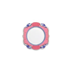 Pip Studio Royal Pembe Porselen Pasta Tabağı 17 Cm